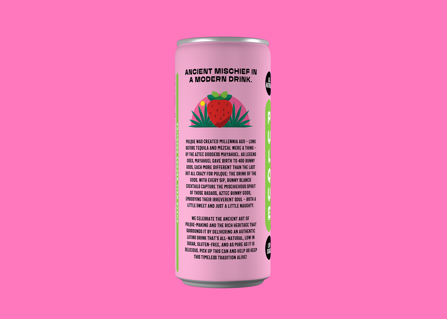 Strawberry Pulque RTD
